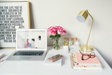 Online businesses can be run from a home office like this one! Online businesses can be run from a home office like this one!
